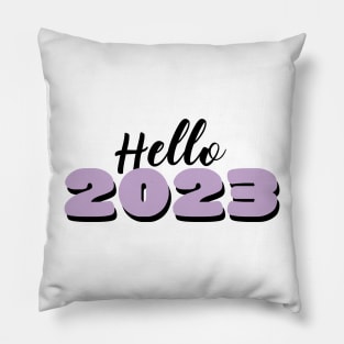 Hello 2023 Pillow