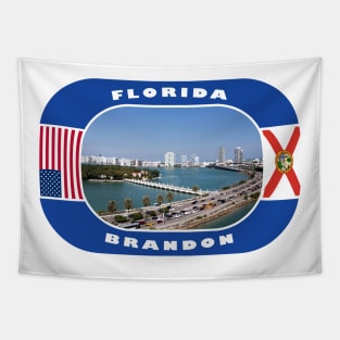 Florida, Brandon City, USA Tapestry