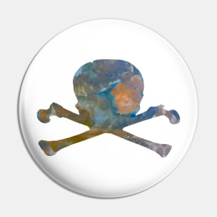 Skull and Bones Pin