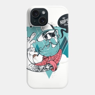 the hipsters are coming Phone Case