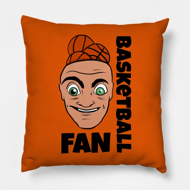 Basketball fan Pillow by Pulseender