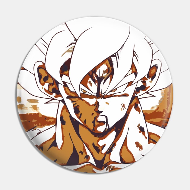 Goku Saiyan Pin by BarnawiMT