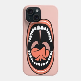 Open Mouth Screaming Phone Case