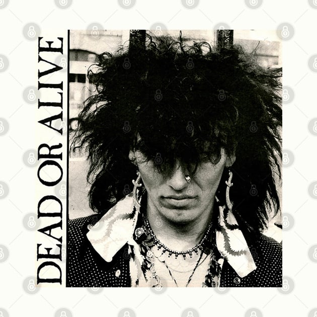 Dead Or Alive Pete Burns 1980 by Pop Fan Shop