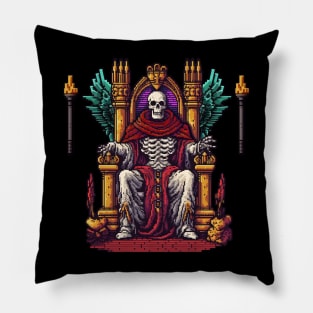 Skeleton King Pillow