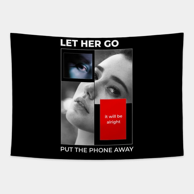 LET HER GO Tapestry by alan_alvn