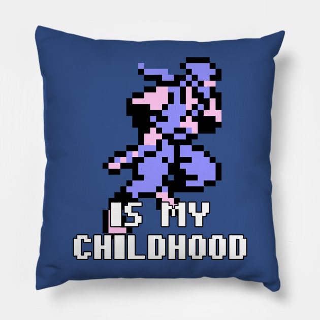 My Childhood: Ninja Gaiden Pillow by wyckedguitarist