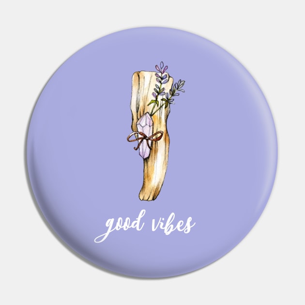 Palo Santo Vibes Pin by LaBellaCiambella