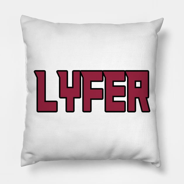 Arizona LYFER!!! Pillow by OffesniveLine