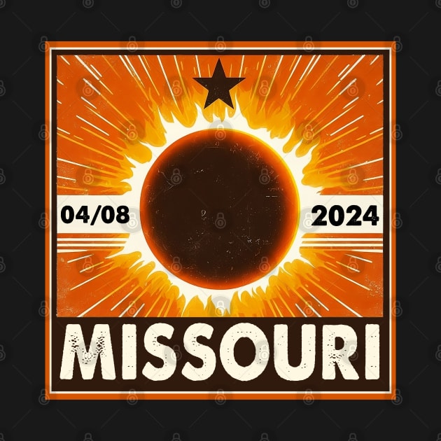 Missouri solar eclipse 2024 by BestCatty 