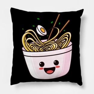 Cute Kawaii Ramen Chibi Japan Anime Noodles Pillow