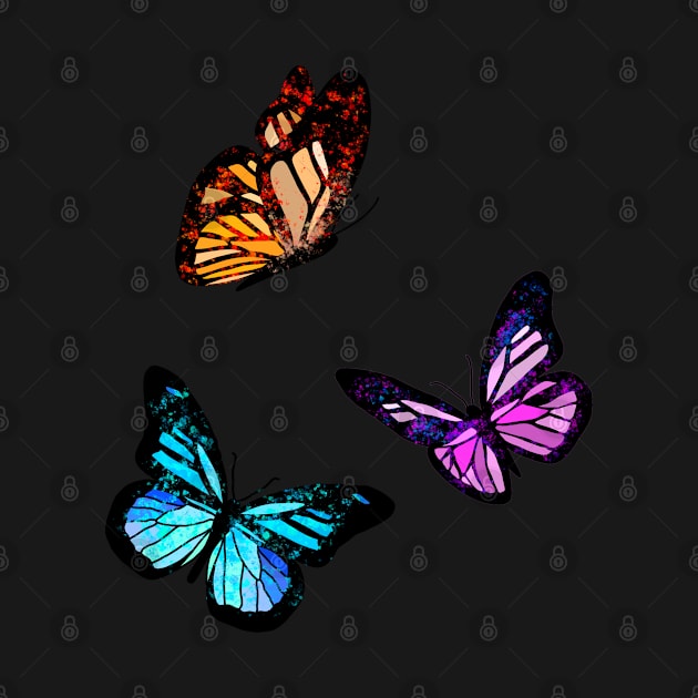 Monarch butterflies by Miruna Mares