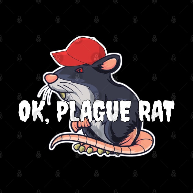 OK Plague Rat Red Hat Rat by aaallsmiles