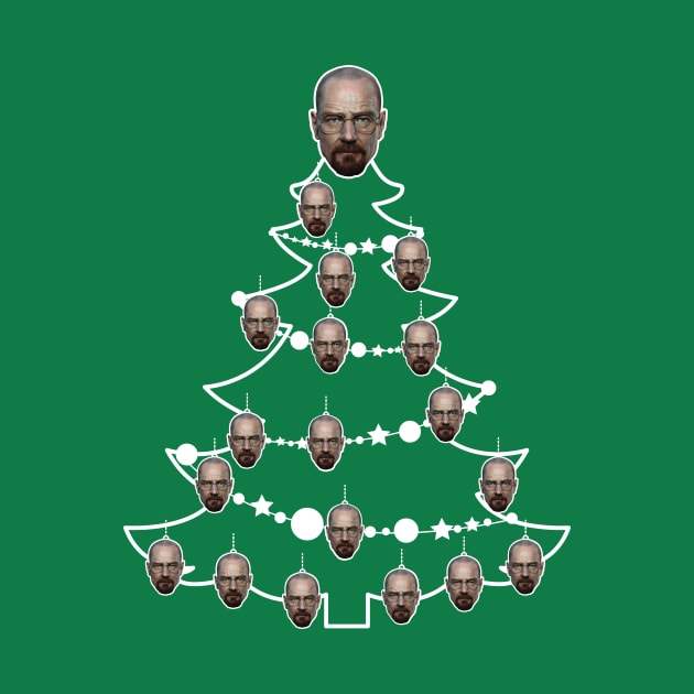 Breaking Bad Heisenberg Christmas Tree Baubles by Rebus28