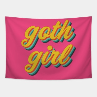 Goth Girl (funny/ironic) Tapestry