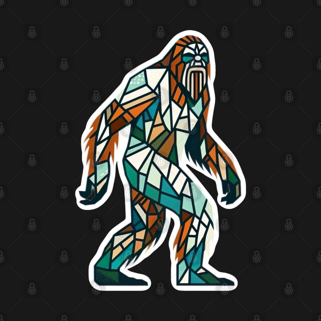 Mosaic Bigfoot by Dead Galaxy