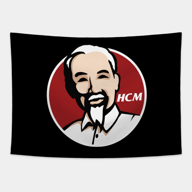 Ho Chi Minh Tapestry by UnluckyDevil