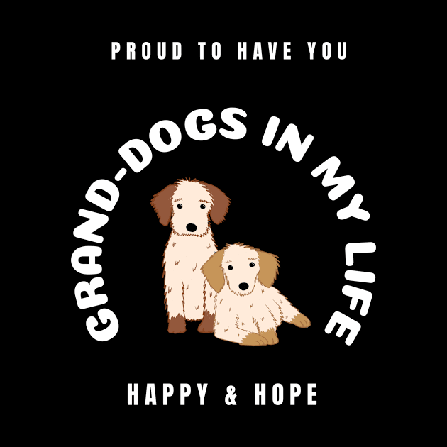 Proud Grand Dog Mother Of Two by Pod11 Prints