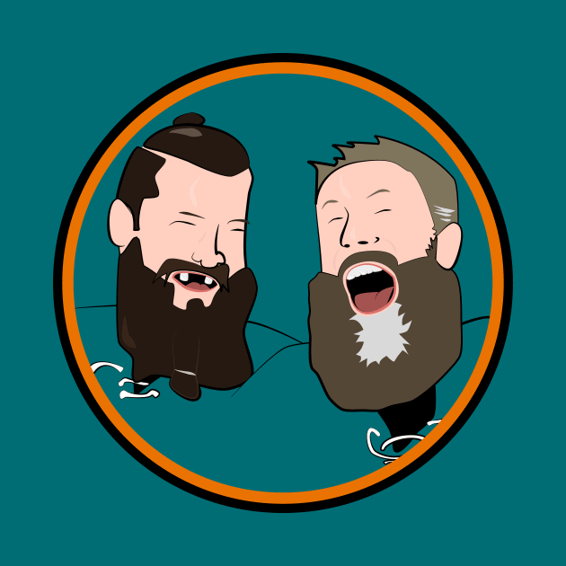 Bearded Buddies Joe Thornton Brent Burns by MDSmith29