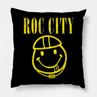 Roc City Smiley Pivot Pillow