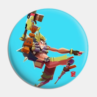 OW Junkrat Pin