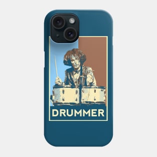 Ginger Baker Drummer Design Phone Case