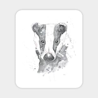 Badger portrait Magnet