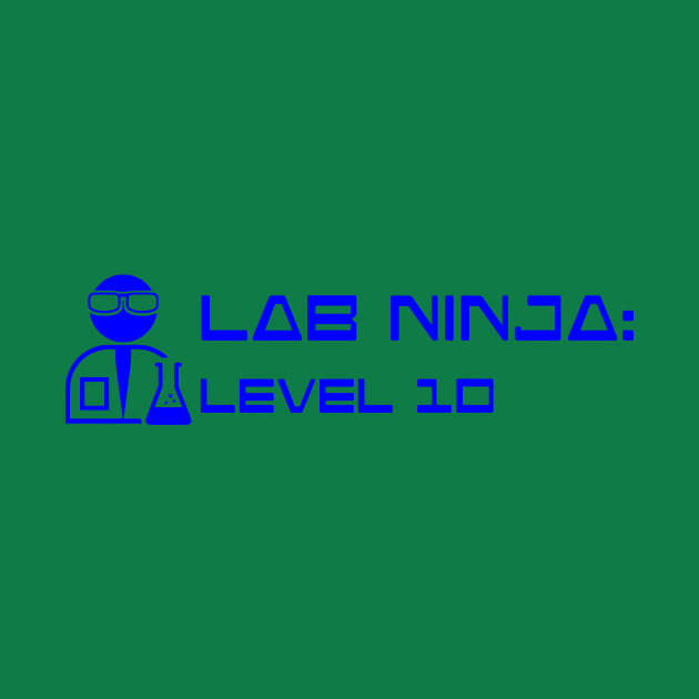 Lab Ninja Level 10 Blue Chemist by MoPaws