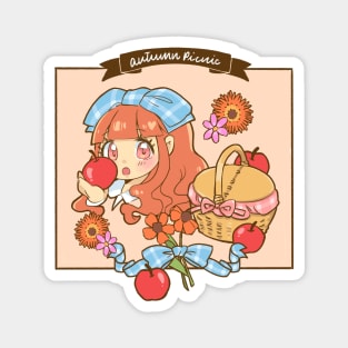 Autumn picnic Magnet