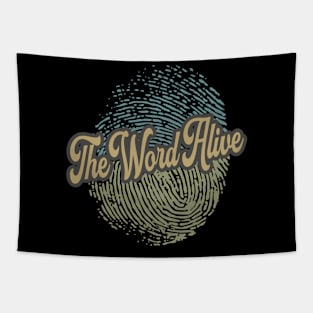 The Word Alive Fingerprint Tapestry