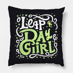 Unique Birthday For Leap Year Celebrants Pillow