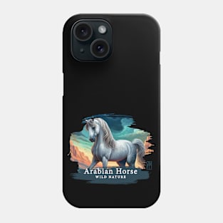 Arabian Horse - WILD NATURE - HORSE -17 Phone Case