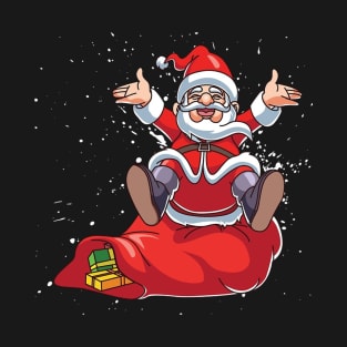 Santa Claus Happy Christmas T-Shirt