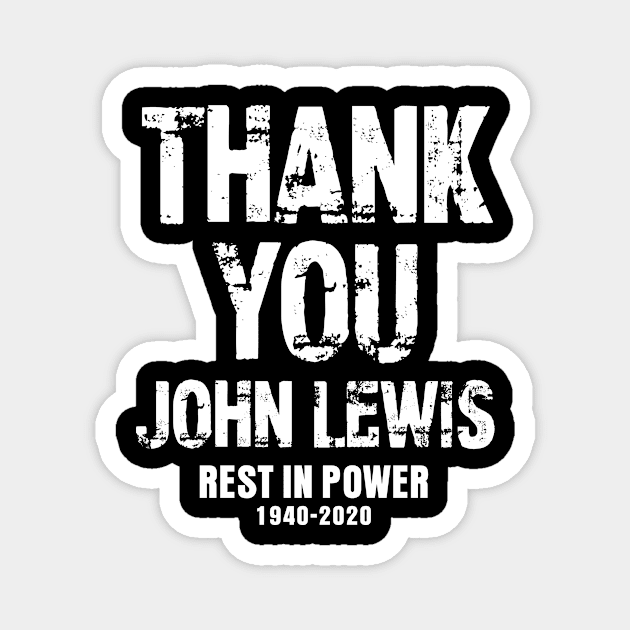 Thank You John Lewis Magnet by Albatross