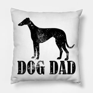 Whippet Dog Dad Pillow