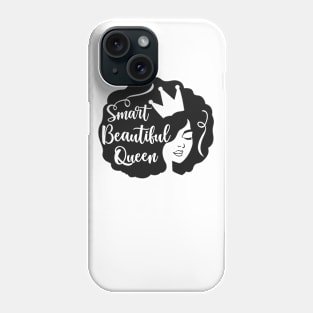 Smart Beautiful Black Queen Phone Case