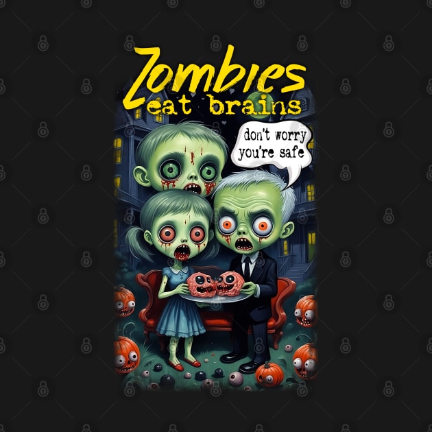Zombies Eat Brains by KawaiiDread