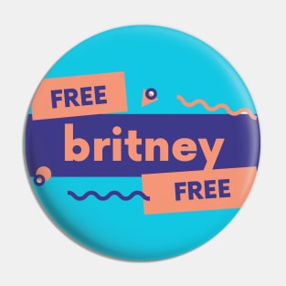 Free Britney Pin