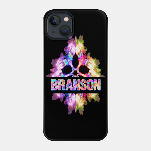 Branson Tie Dye Watercolor Gift Souvenir - Branson - Phone Case