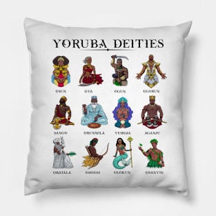 Gods of the Yoruba Pillow