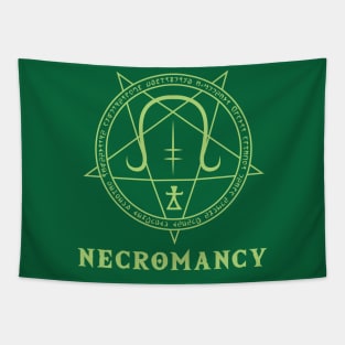 Runic School of Necromancy Tapestry