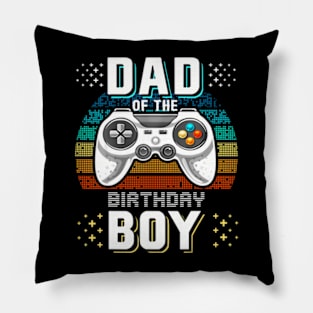 Dad of the Birthday Video Birthday Pillow