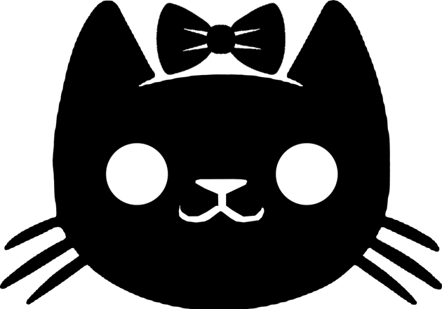 Kitty Ribbon Kids T-Shirt by Gamers Gear