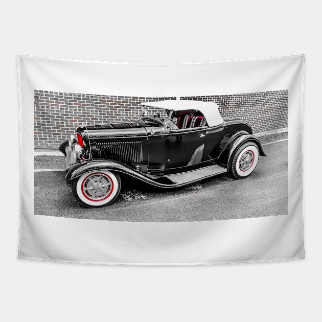 Classic Hot Rod Tapestry by Hot Rod America