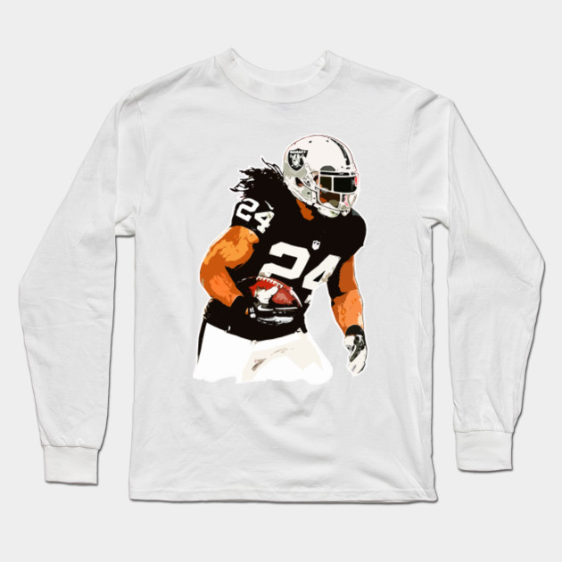 oakland raiders long sleeve jersey