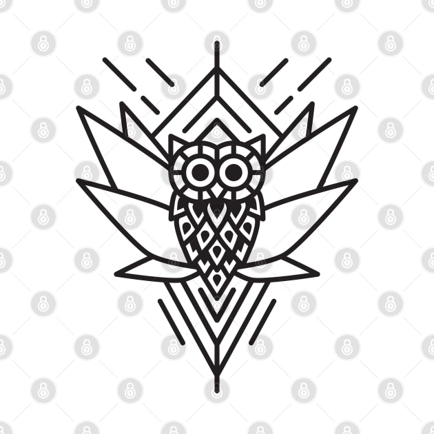 Owl Minimal by LAckas