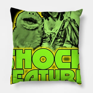 GREEN MINI & OOKIE SHOCK FEATURE THEATER Pillow