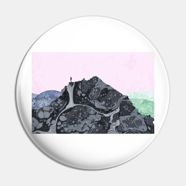 Man at the top and on the edge Pin by MarbleCloud