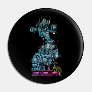 Dimension X Toys Does Machines (FULL MACHINE) Pin