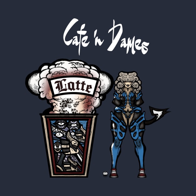 Cafe 'n Dames: Latte by InkBleedful94